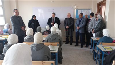 وكيل تعليم شمال سيناء يتفقد مدارس العريش مع بداية الفصل الدراسي الثاني| فيديو