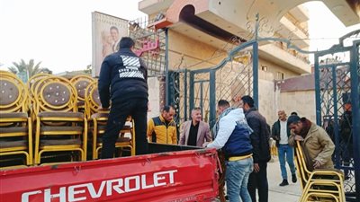 غلق وتشميع قاعتي أفراح عمر الخيام وليلتي بأبو النمرس