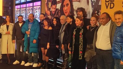 حضور كبير لنجوم مصر في العرض الخاص للفيلم السعودي الهامور ح.ع | صور