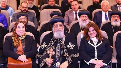 البابا تواضروس يشهد حفل مرور 10 سنوات على تأسيس المكتب البابوي للمشروعات | صور