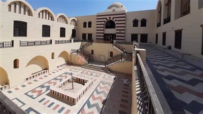 انتهاء 90% من أعمال نادي العاملين بالآثار بالفسطاط | صور