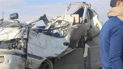 إصابة 7 أشخاص في انقلاب سيارة ميكروباص بكفر الشيخ