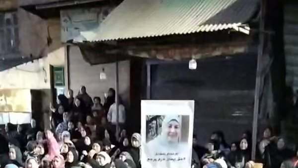 جنازة المتوفاة