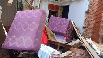 تفاصيل انهيار منزل وإصابة سيدة في انفجار أنبوبة غاز بالمنوفية