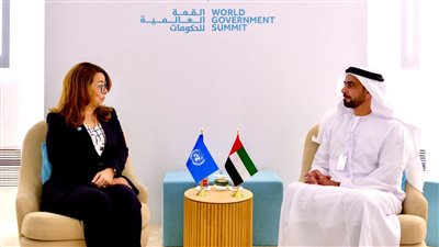 غادة والي تلتقي نائب رئيس الوزراء الإماراتي لإطلاق مبادرة لتعزيز دور أجهزة إنفاذ القانون في حماية البيئة