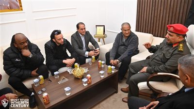 قائد الجيش الليبي يلتقي وفد بعثة الزمالك قبل مواجهة المريخ