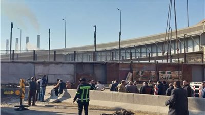 انتظام الحركة المرورية في طريق الإسكندرية الزراعي بعد رفع كوبري مشاة الثلاجة بالقليوبية| بث مباشر 