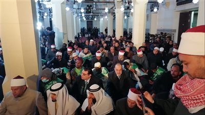 محافظة بورسعيد تحتفل بذكرى الإسراء والمعراج في المسجد العباسي | صور