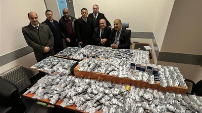 إحصائية عيد الحب.. ضبط راكب بحوزته 1035 قرص ترامادول و 9480 فياجرا صباح الفلانتين