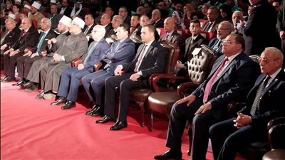 وزيرا الأوقاف والرياضة يشاركان في حفل افتتاح مسابقة بورسعيد الدولية للقرآن الكريم والابتهال الديني | صور