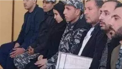 بدء جلسة النطق بالحكم على المتهمة بإنهاء حياة والدتها بمساعدة عشيقها ببورسعيد