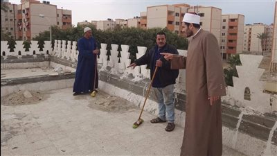 أوقاف شمال سيناء: استمرار حملة تجهيز المساجد استعدادا لشهر رمضان المبارك