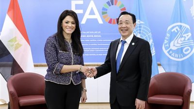 وزيرة التعاون الدولي تعقد لقاءات ثنائية خلال الدورة 46 لمجلس محافظي صندوق التنمية الزراعية