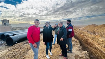 رئيس مدينة السويس الجديدة: تشغيل تجريبي للمركز التكنولوجي وتجديد خط مياه المنطقة الصناعية