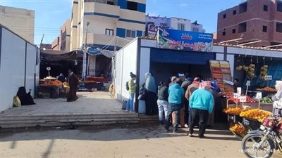 طرح لحوم بلدي وخضروات وسلع تموينية ومعمرة بأسعار الجملة بالوادي الجديد