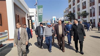 نائب محافظ المنيا ونائب وزير الزراعة يتفقدان مجمع الخدمات الزراعية بقرية المعصرة بمركز ملوي