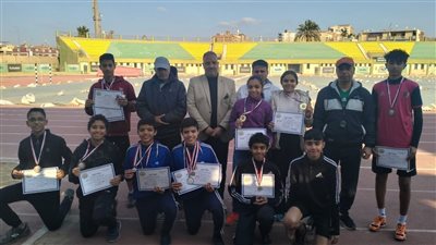 وكيل وزارة الشباب والرياضة بالقليوبية يكرم أبطال ألعاب القوى بالمشروع القومي للموهبة والبطل الأولمبي