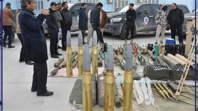 الأمن الليبي يحبط تهريب أسلحة نوعية إلى مصر | صور