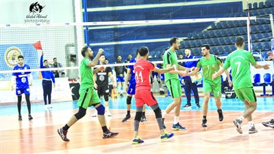 الأهلي القطري والوكرة والنصر وبني ياس يحققون الفوز في افتتاح البطولة العربية للكرة الطائرة