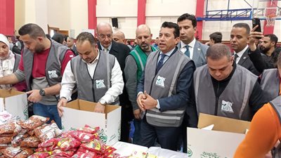 وزير الشباب والرئيس التنفيذي لمؤسسة مصر الخير يطلقان حملة إفطار صائم رمضان 2023