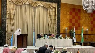 مفتي الجمهورية يرأس الجلسة الرئيسية لمؤتمر مجلس مجمع الفقه الإسلامي الدولي بجدة