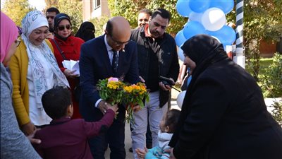 رئيس جامعة أسيوط يفتتح حضانة الجامعة بعد انتهاء أعمال التطوير