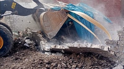 إزالة 10 حالات تعد على الأراضي الزراعية في أسيوط