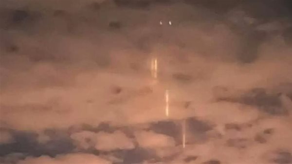 أضواء غريبة في سماء