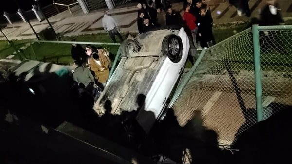 جانب من الحادث 