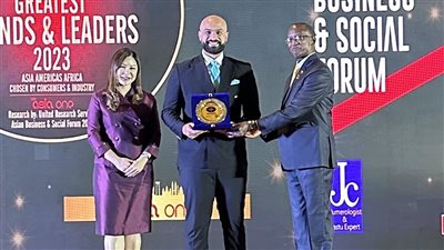 العربي الوحيد.. تكريم المهندس محمد سعيد ضمن أفضل رجال الأعمال تحت سن الأربعين