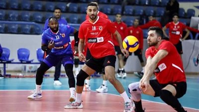 الأهلي أمام النصر البحريني اليوم في نهائي البطولة العربية للكرة الطائرة للأندية