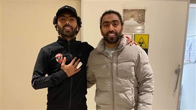 إصابة حسين الشحات بكسر بأحد أصابع يده خلال مشاركته ضد أسوان