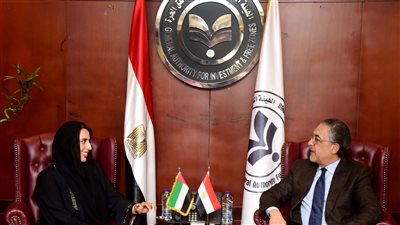 رئيس هيئة الاستثمار يبحث مع سفيرة الإمارات تعزيز التعاون الاقتصادي مع مصر