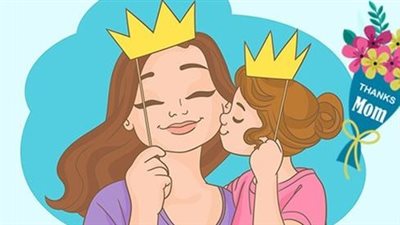 رسومات عن عيد الأم ملونة وأخرى بالرصاص.. بوسترات معبرة عن الحنان