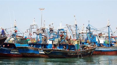 لليوم الثاني.. وقف حركة الصيد بميناء البرلس في كفر الشيخ| خاص