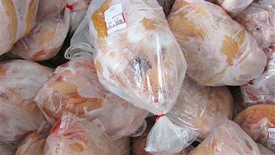 ضبط 10.8 أطنان دجاج غير صالح للاستهلاك الآدمي بالشرقية