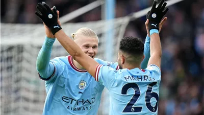 محرز وهالاند يقودان تشكيل مانشستر سيتي لمواجهة ساوثهامبتون في البريميرليج