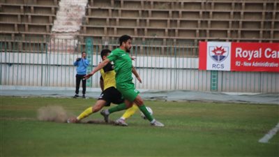 الدرجة الثانية.. السكة الحديد يعبر محطة كهرباء الإسماعيلية بهدف نظيف