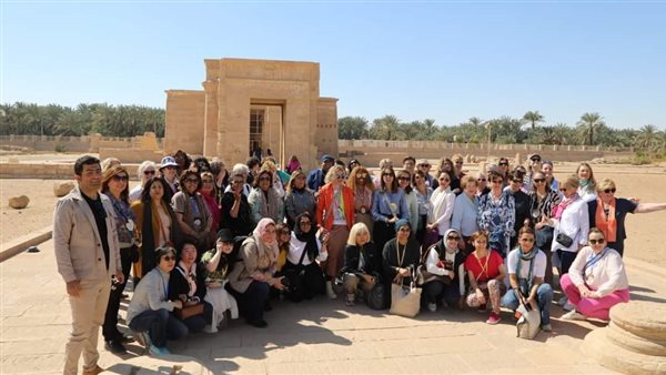 جانب من استقبال ضيوف