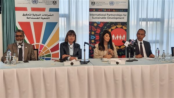 وزيرة التعاون الدولي