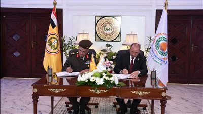 إدارة الحرب الكيميائية توقع بروتوكول تعاون مع جامعة المنصورة | صور 