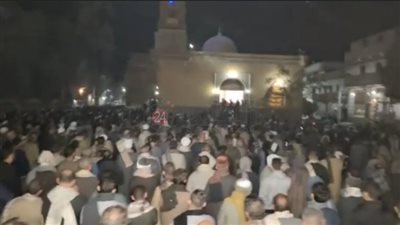 أهالي قرية المدمر بسوهاج يشيعون جنازة مُعلم تُوفي خلال اليوم الدراسي بإحدى المدارس الثانوية | صور