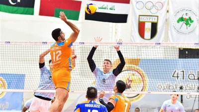 نتائج مباريات الدور ربع النهائي بالبطولة العربية للكرة الطائرة للأندية