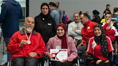 45 ميدالية حصاد أبطال مصر بـ البطولة الدولية لتنس الطاولة البارالمبي