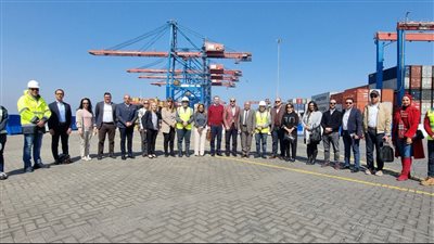 نائب رئيس البنك الأوروبي لإعادة الإعمار والتنمية يزور شرق بورسعيد| صور 