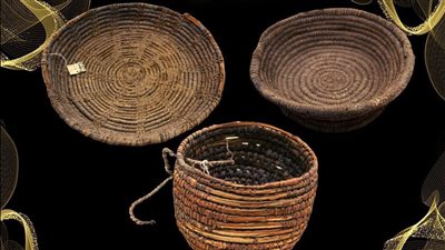 متحف آثار الوادي الجديد يعلن عرض مجموعة متنوعة من السلال الصغيرة