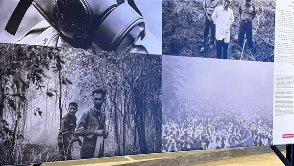 جانب من المعرض