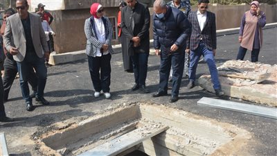 محافظ القليوبية يتابع رصف مشروعي الترعة الباسوسية بالقناطر وفريد ندا ببنها