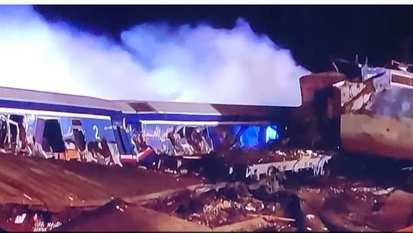  تصادم مروع بين قطارين