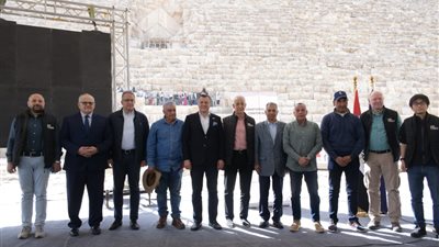 فريق بحثي من هندسة القاهرة يعرض مشروع اكتشاف ممر جديد في الهرم الأكبر 